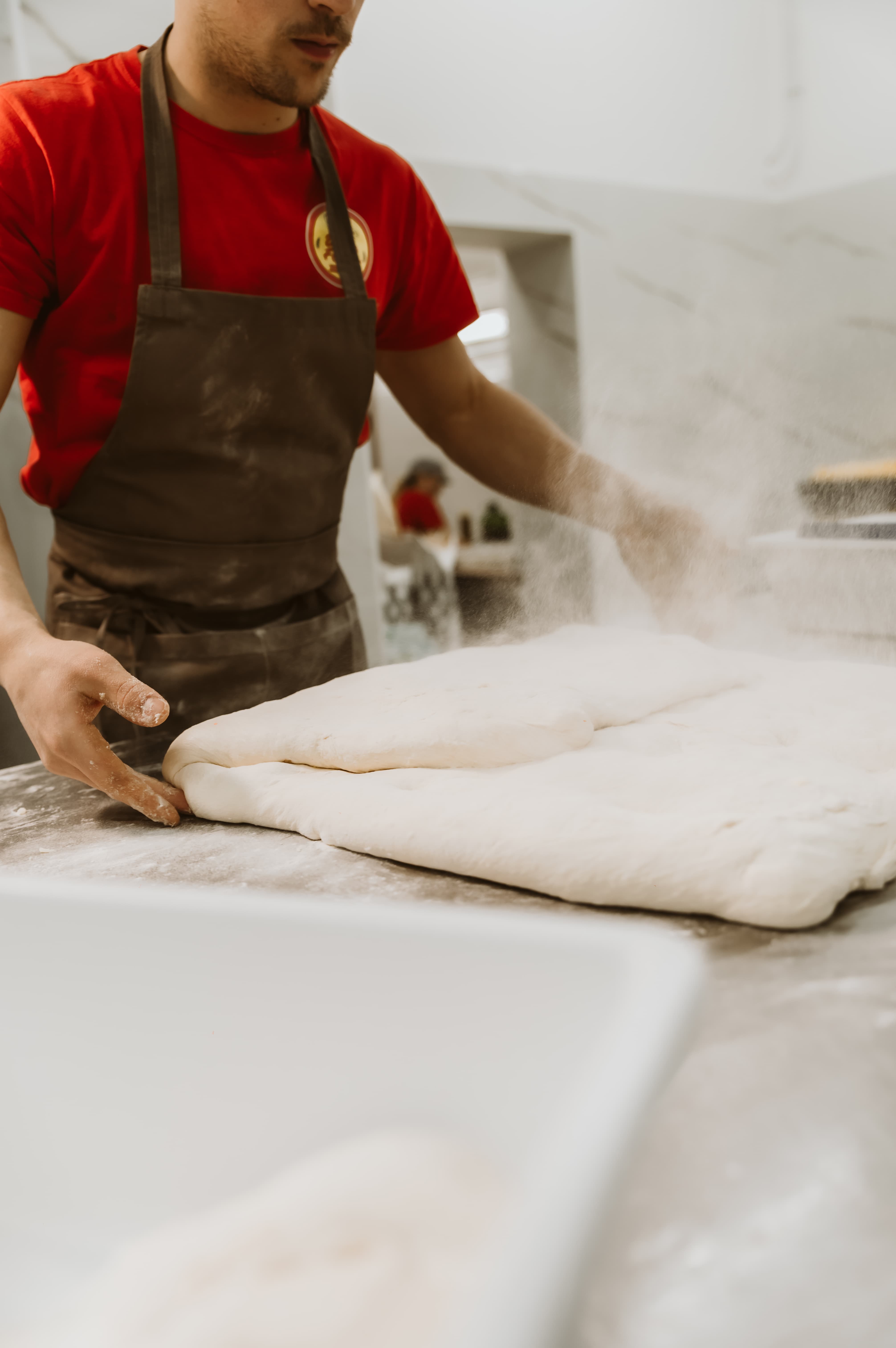 Panettiere al lavoro
